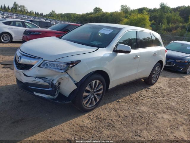 2015 ACURA MDX 5FRYD4H42FB016263 Photo 1