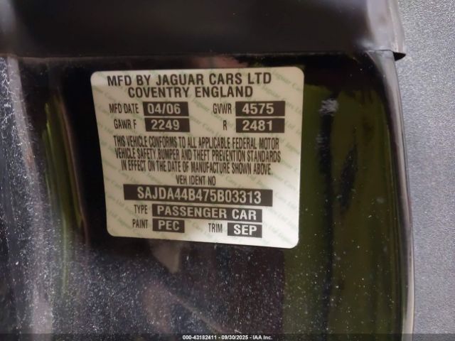 2007 JAGUAR XK SAJDA44B475B03313 Photo 8