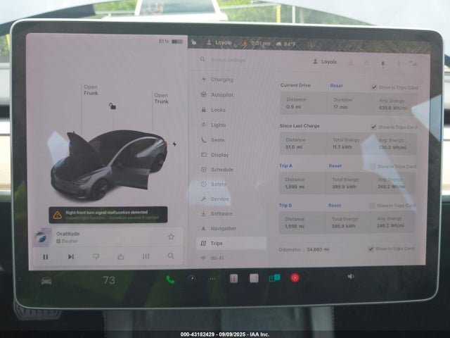 2021 TESLA MODEL 3 5YJ3E1EA1MF077795 Photo 6