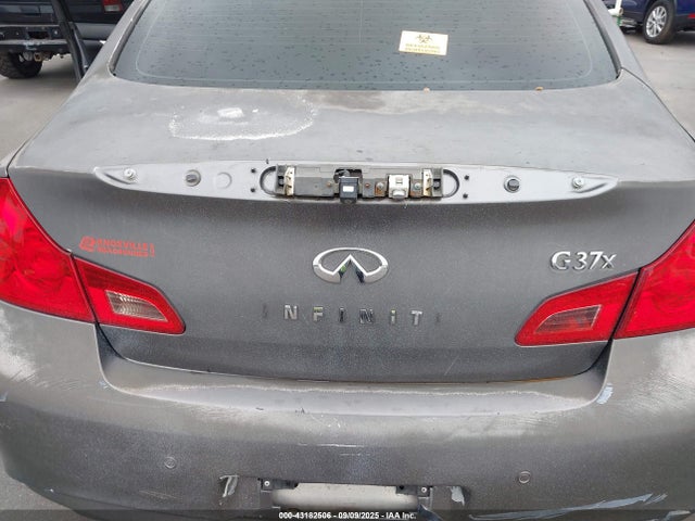 2012 Infiniti G37x მანქანა იყიდება აუქციონზე, vin: JN1CV6AR7CM680283, აუქციონის ნომერი: 43182506