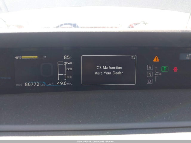 JTDKARFP0J3086490 Toyota 2zr-fxe+1nm