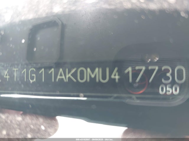 4T1G11AK0MU417730 Toyota a25a-fks