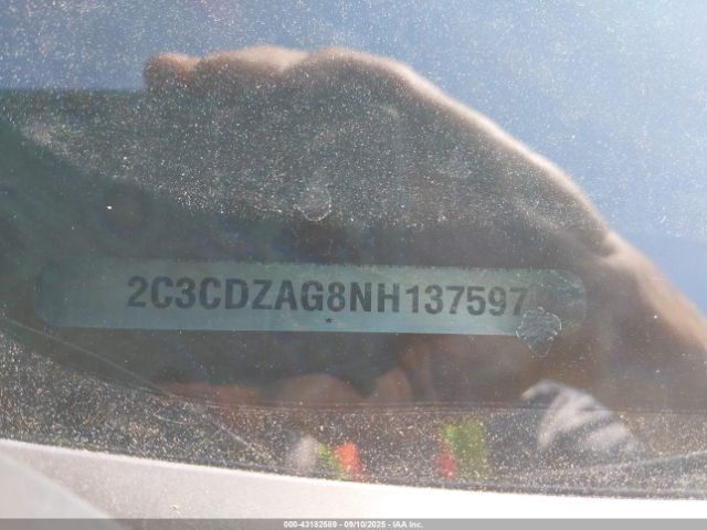 2022 DODGE CHALLENGER 2C3CDZAG8NH137597 Photo 8