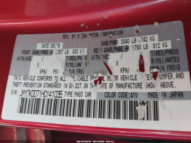 2017 MAZDA CX-3 JM1DKDD71H0141035 Photo 8