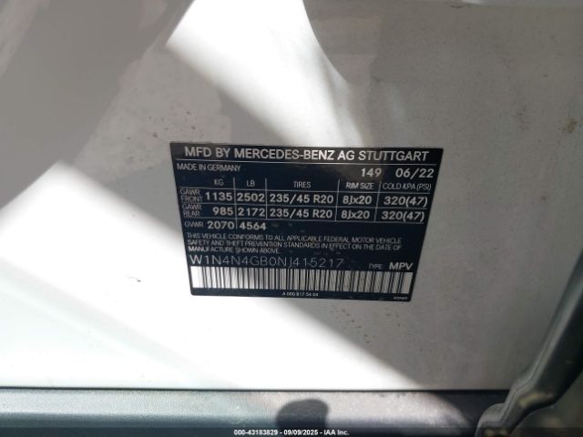 2022 MERCEDES-BENZ GLA 250 W1N4N4GB0NJ415217 Photo 8