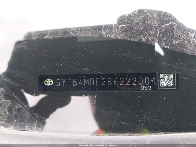 Toyota m20a-fks 2024 5YFB4MDE2RP222004 Image 9