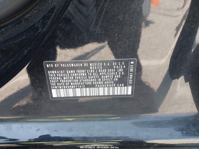Volkswagen tsi 2024 3VW7M7BU5RM071312 Image 9
