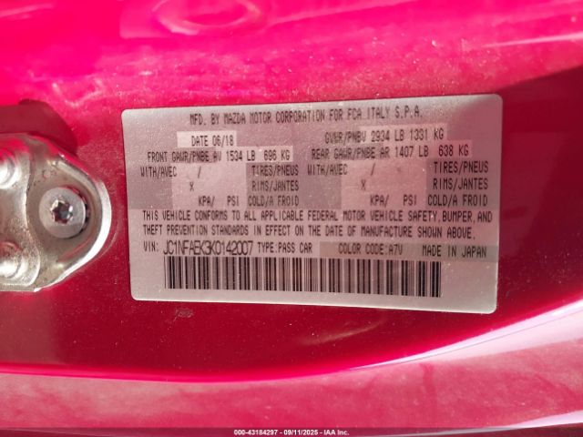 2019 FIAT 124 SPIDER JC1NFAEK3K0142007 Photo 8