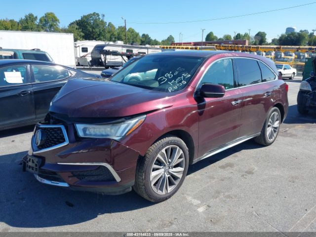 2017 ACURA MDX 5FRYD4H5XHB023828 Photo 1