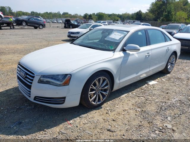 2014 AUDI A8 L WAURGAFD4EN004367 Photo 1
