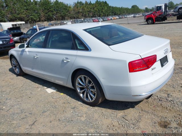 2014 AUDI A8 L WAURGAFD4EN004367 Photo 2