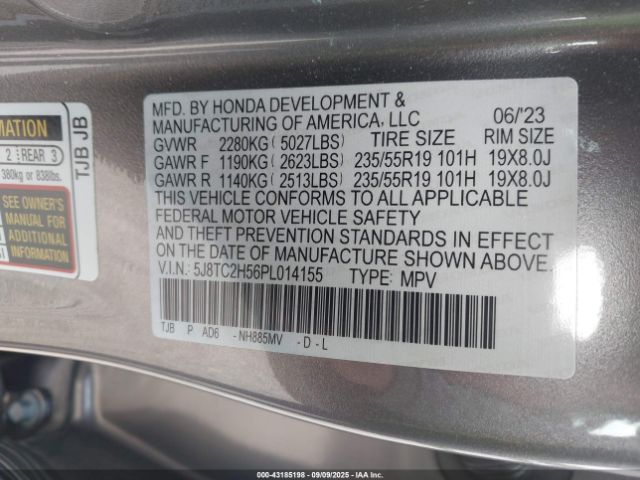 2023 ACURA RDX 5J8TC2H56PL014155 Photo 8