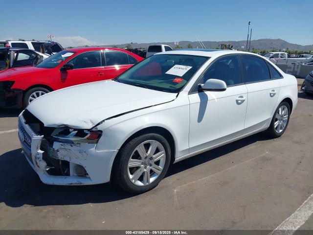 2011 AUDI A4 WAUAFAFL2BN019727 Photo 1