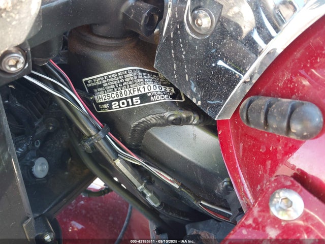 JH2SC680XFK100022 Honda Gl1800 C