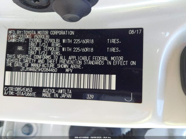 JTJYARBZ5H2084460 Lexus 8ar-fts
