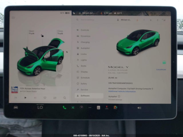 2022 TESLA MODEL Y 7SAYGDEE4NF510003 Photo 6