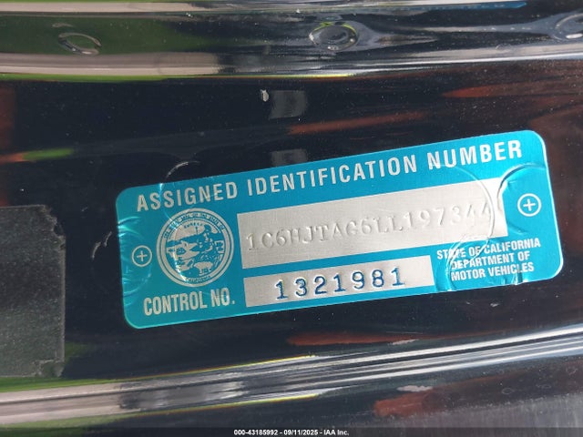 Jeep 2020 2020 1C6HJTAG6LL197344 Image 9