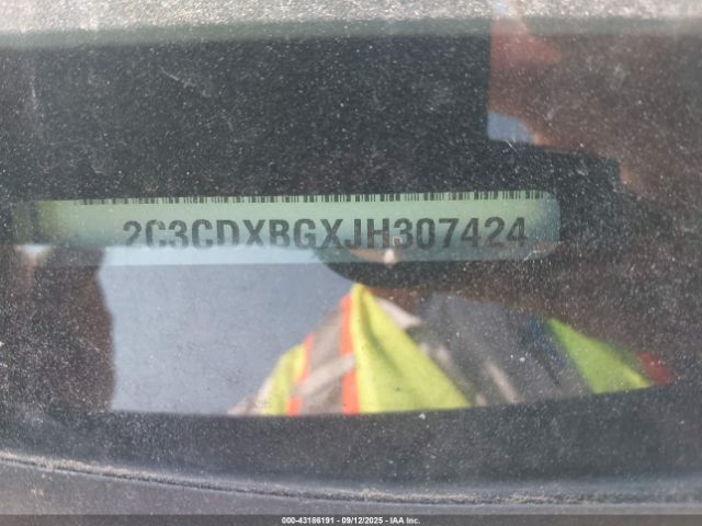 2018 DODGE CHARGER 2C3CDXBGXJH307424 Photo 8