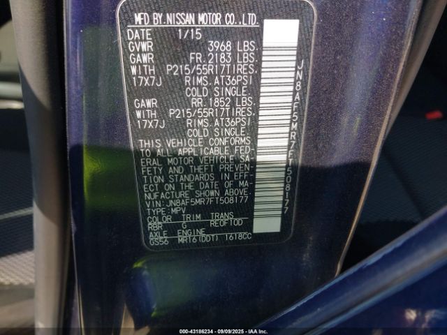 2015 NISSAN JUKE JN8AF5MR7FT508177 Photo 8