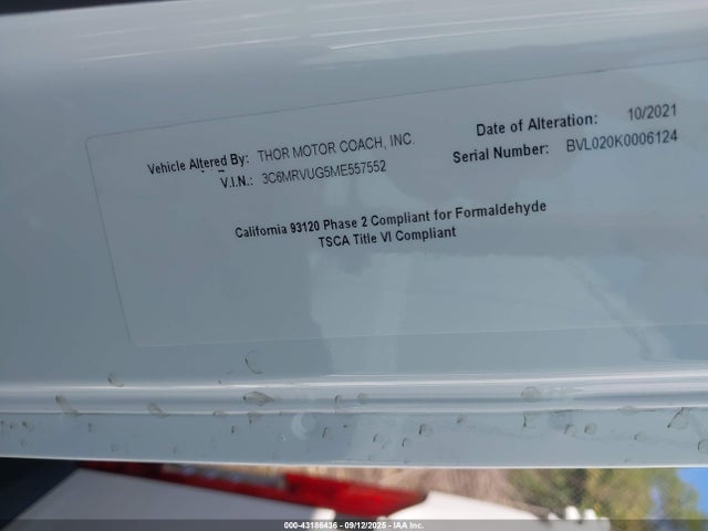 3C6MRVUG5ME557552 RAM Promaster 3500
