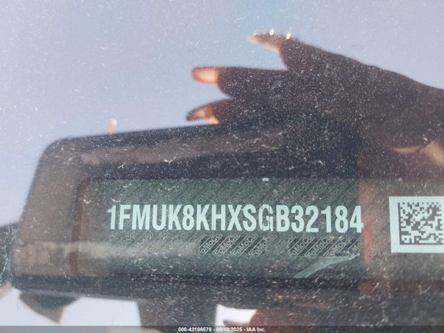 1FMUK8KHXSGB32184 Ford tivct