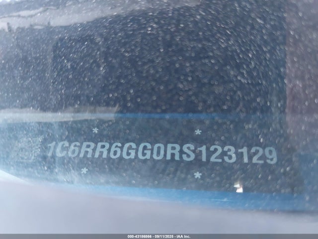 1C6RR6GG0RS123129 RAM 1500