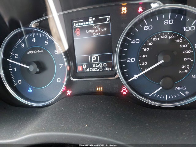 JF2GPALC0GH210391 Subaru naturally aspirated