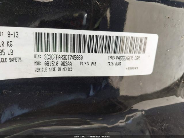 2013 FIAT 500 3C3CFFAR3DT745060 Photo 8