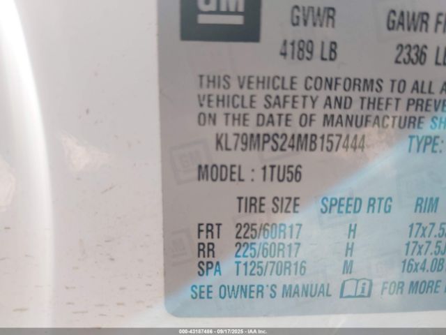 2021 CHEVROLET TRAILBLAZER KL79MPS24MB157444 Photo 8