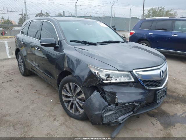 2015 ACURA MDX 5FRYD3H40FB002520 Photo 0