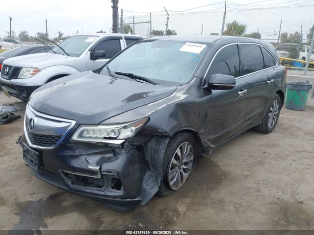 2015 ACURA MDX 5FRYD3H40FB002520 Photo 1