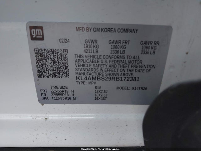 KL4AMBS29RB172381 Buick lih