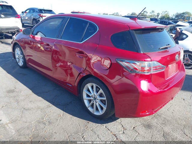 Продаж на аукціоні авто 2012 Lexus Ct 200h Premium, vin: JTHKD5BH3C2082827, номер лоту: 43188066