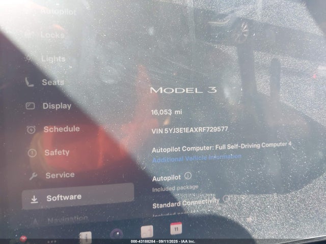 2024 TESLA MODEL 3 5YJ3E1EAXRF729577 Photo 6