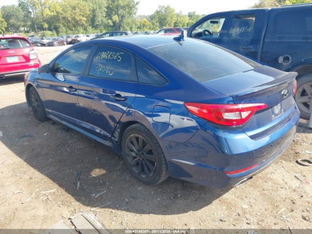 2016 HYUNDAI SONATA 5NPE34AF4GH315047 Photo 2