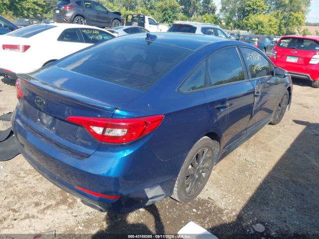 2016 HYUNDAI SONATA 5NPE34AF4GH315047 Photo 3