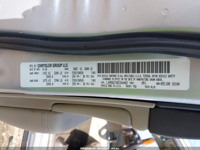 2011 JEEP GRAND CHEROKEE 1J4RR6GT4BC544402 Photo 8