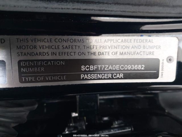 2014 BENTLEY CONTINENTAL GT SCBFT7ZA0EC093682 Photo 8