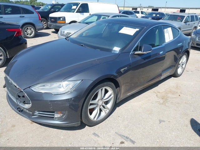 2014 TESLA MODEL S 5YJSA1H12EFP56351 Photo 1