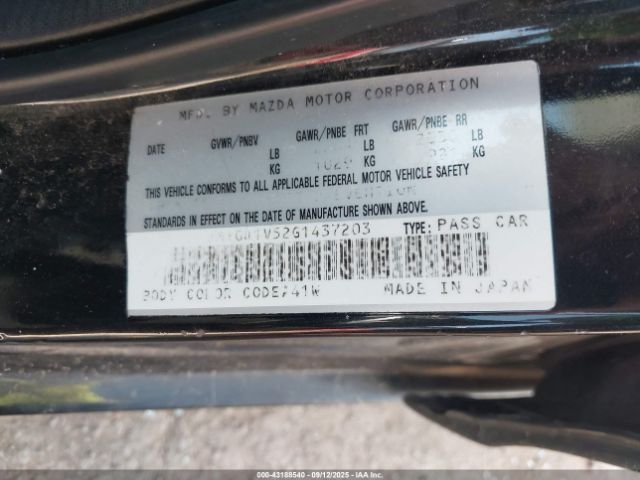 2016 MAZDA MAZDA6 JM1GJ1V52G1437203 Photo 8