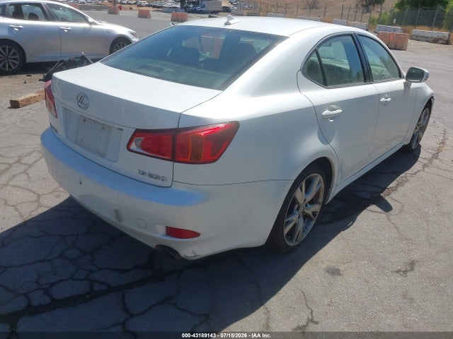 2009 Lexus Is 250 მანქანა იყიდება აუქციონზე, vin: JTHBK262995094966, აუქციონის ნომერი: 43189143