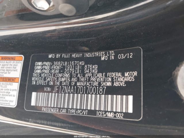 2013 SCION FR-S JF1ZNAA17D1700187 Photo 8