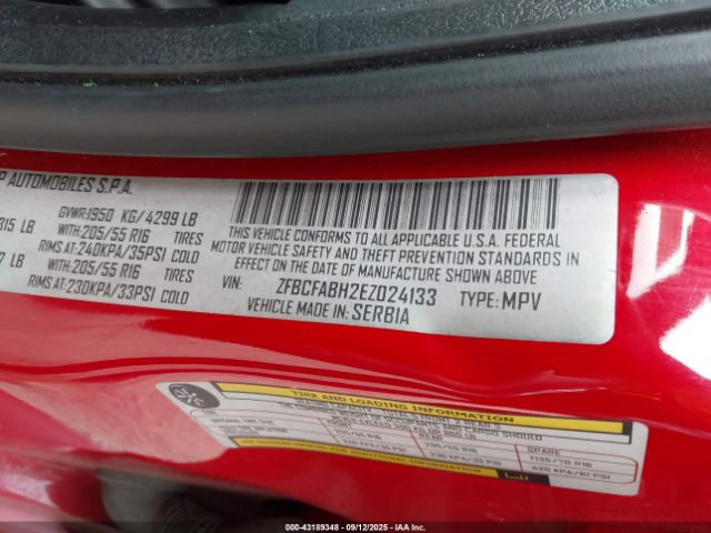 2014 FIAT 500L ZFBCFABH2EZ024133 Photo 8