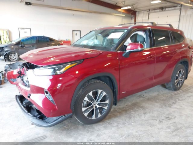 2022 TOYOTA HIGHLANDER 5TDHBRCHXNS539684 Photo 1