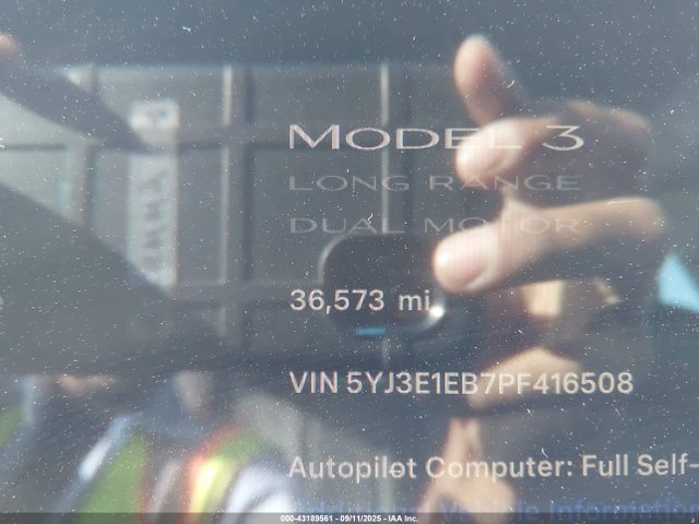 Tesla MODEL 3 2023 5YJ3E1EB7PF416508 Image 14