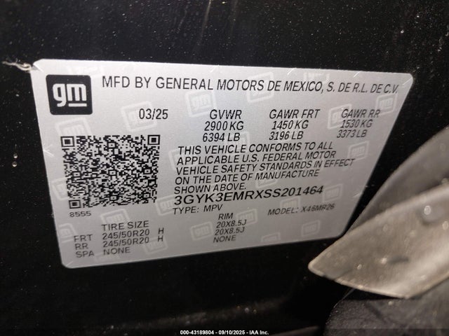 2025 CADILLAC OPTIQ 3GYK3EMRXSS201464 Photo 8