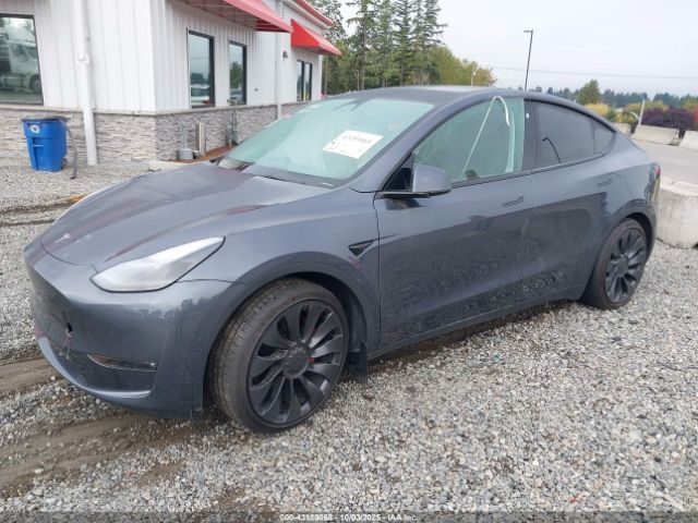 2022 TESLA MODEL Y 7SAYGDEF2NF485367 Photo 1