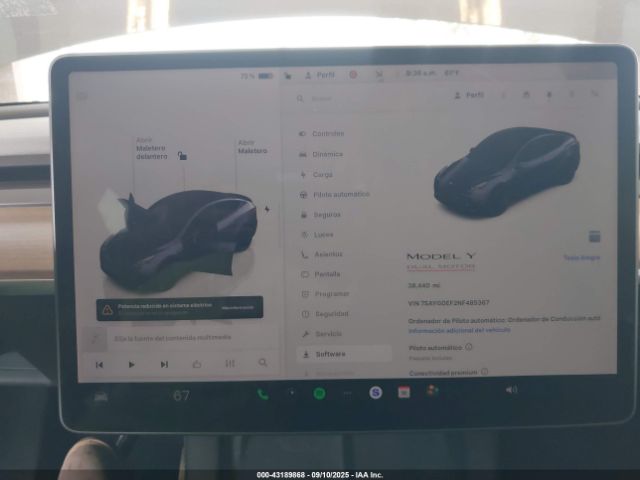 2022 TESLA MODEL Y 7SAYGDEF2NF485367 Photo 6