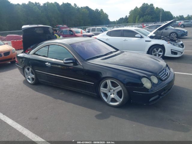 2003 MERCEDES-BENZ CL 500 WDBPJ75J53A037533