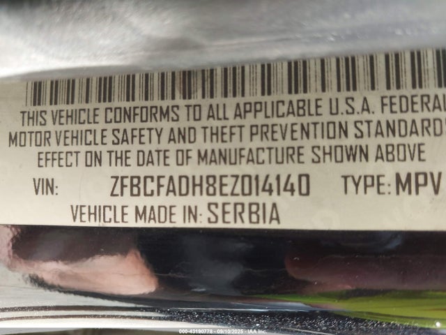 2014 FIAT 500L ZFBCFADH8EZ014140 Photo 8